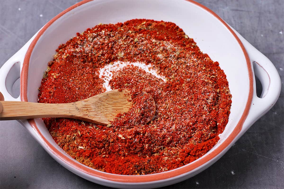 Make homemade chili powder by mixing all the ingredients together.